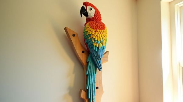 Acheter un porte manteau perroquet : l'originalité au service de votre décoration