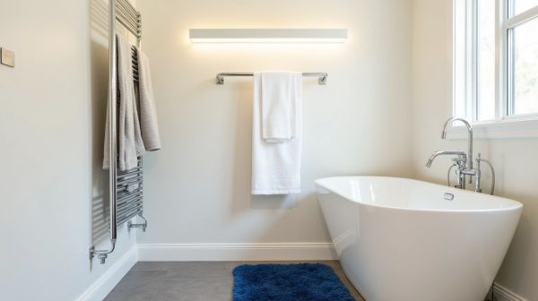 Ajoutez du style à votre salle de bain avec un porte serviette