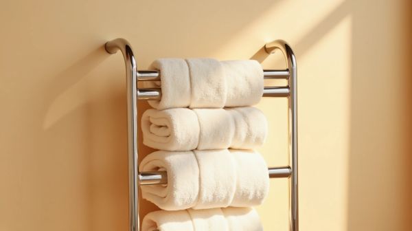 Ajoutez du style à votre salle de bain avec un porte serviette