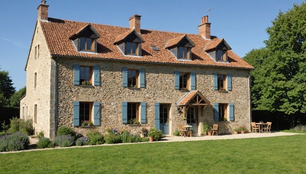 Transformation d'une maison de campagne en gîte rural