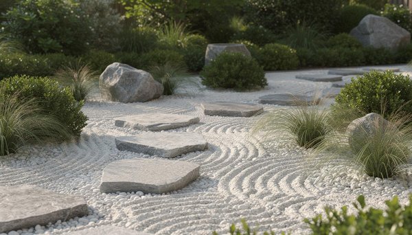 Jardin minéral : l'élégance naturelle pour sublimer votre espace extérieur